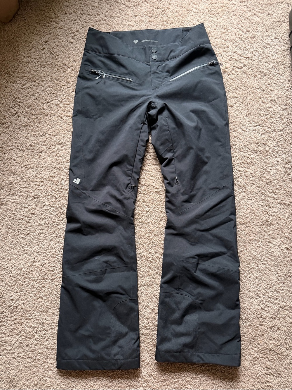Black Obermeyer Women's Ski Snow Snowboarding Pants Small Size 4